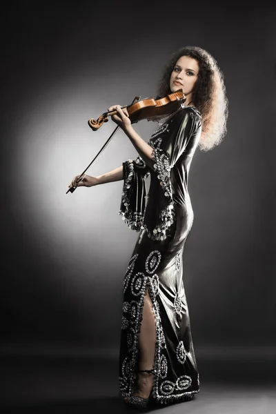 바이올린 플레이어 음악가 바이올리니스트 — 스톡 사진