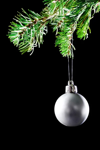 Kerstmis bal. decoraties kerstboom — Stockfoto
