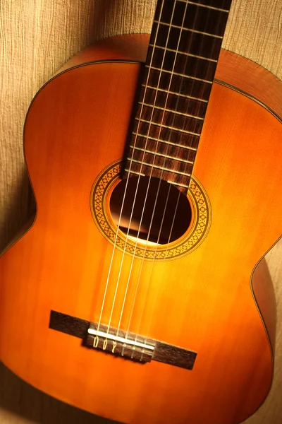 Guitare acoustique guitare classique — Photo