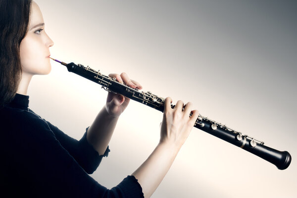 Oboe classical orchestra musician
