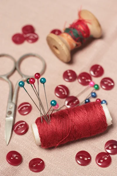 Sewing kit. — Stock Photo, Image