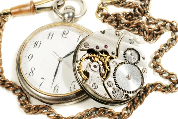 Vecchio orologio antico — Foto Stock