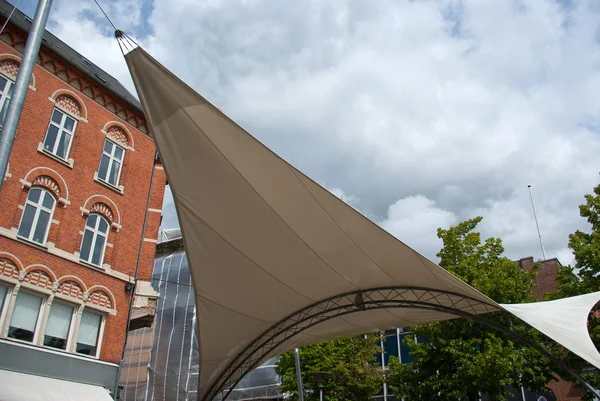Overhead awnings canopy — Stock Photo, Image