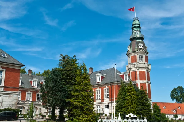 Hvedholm kasteel slot funen Denemarken — Stockfoto