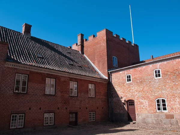 Grote prachtige mansion house Landgoed Kasteel Denemarken — Stockfoto