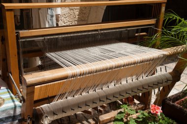 Tüm dizeler eklenmiş - Tekstil soyut resim