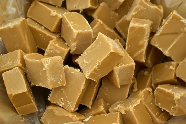 Caramel fundge candy — Stock Photo, Image