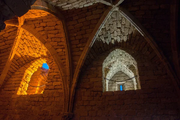 Velhos cruzados fortaleza Cesareia Israel — Fotografia de Stock