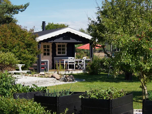 Cabane bungalow en bois — Photo