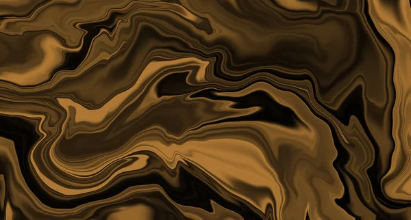 Zwart Gouden Achtergrond Illustratie Van Stof Verfstrepen Rijke Textuur Mooie — Stockfoto