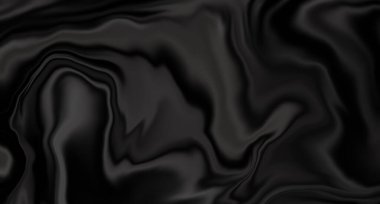 Siyah arka plan. Kumaş ya da boya izleri. Doku zenginliği. Arkaplan için güzel doku