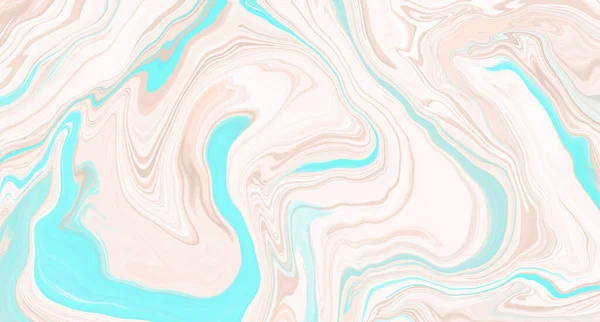 Beige Blauwe Achtergrond Illustratie Van Stof Verfstrepen Delicate Textuur Mooie — Stockfoto