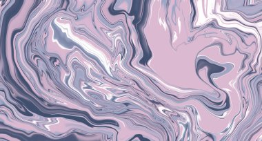 Leylak renginde soyut şekillere sahip arka plan. Tasarımınız için mermer doku arka planı. Akrilik boya karışımı..