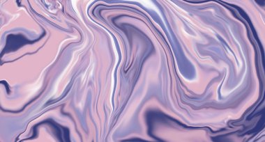 Leylak renginde soyut şekillere sahip arka plan. Tasarımınız için mermer doku arka planı. Akrilik boya karışımı..