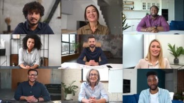 Uzakta uluslararası iş ekibi iletişimi
