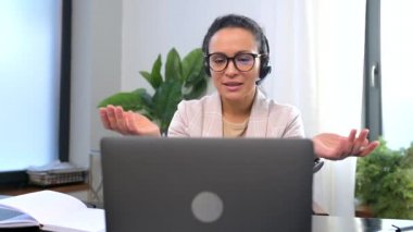 Video toplantı konsepti.