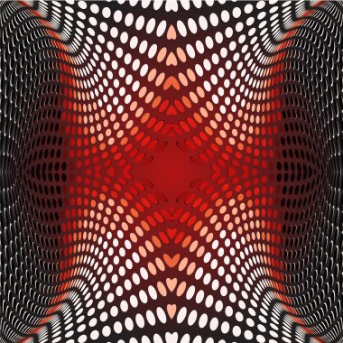 circles1, kırmızı arka plan