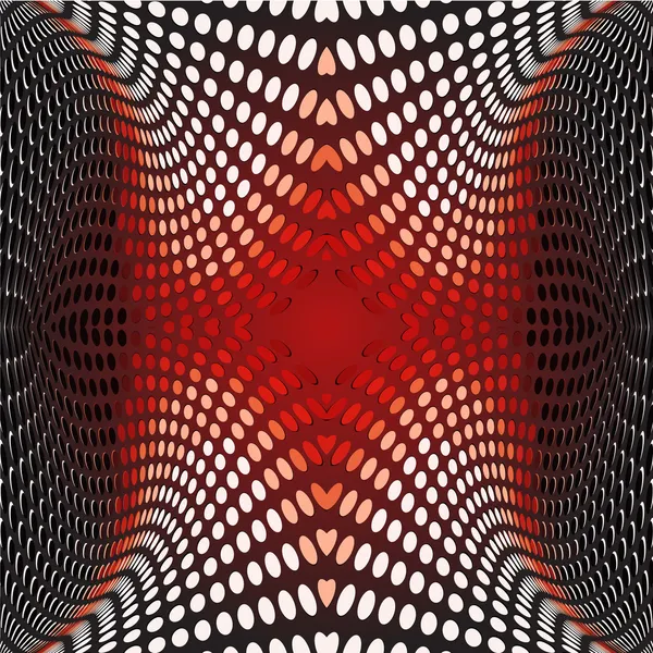 Красный абстрактный фон кружков1 — стоковый вектор