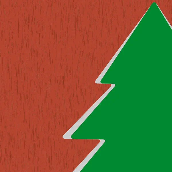 Ikon karácsonyfa — Stock Vector