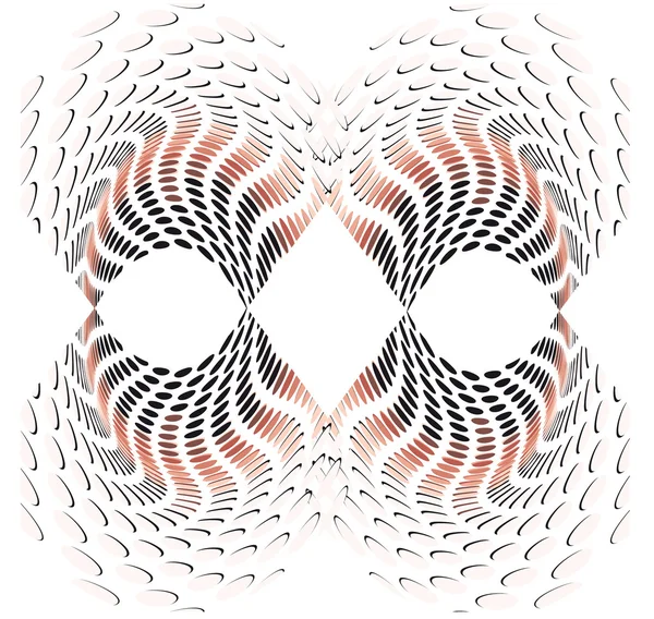 Fractal achtergrond cirkels 15 — Stockvector