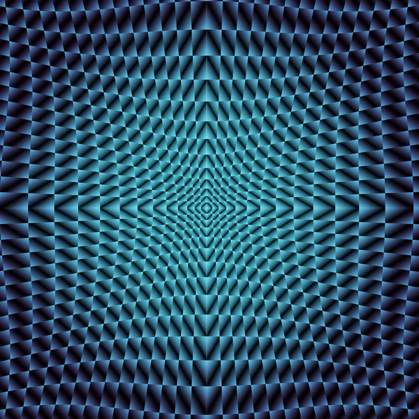 Mavi neon fraktal