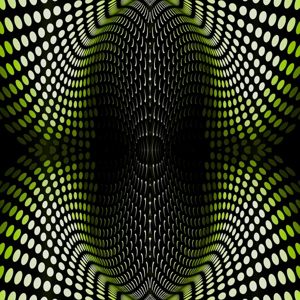 Puntos abstractos verdes — Vector de stock