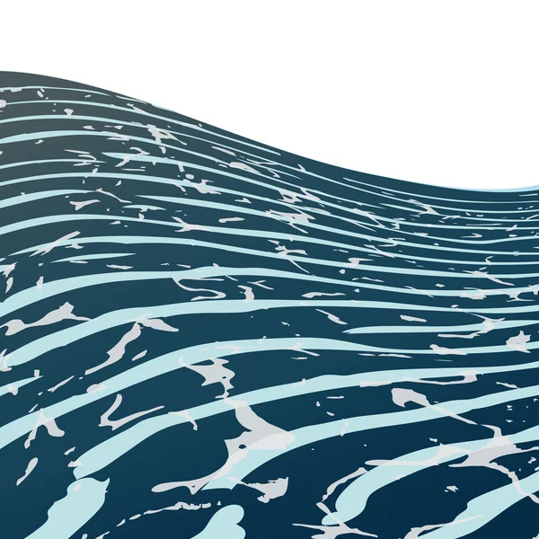Deniz dalgaları arka plan — Stok Vektör