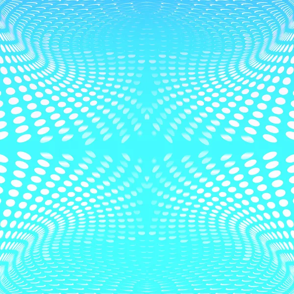 Abstrait bleu fond cercles vague — Image vectorielle