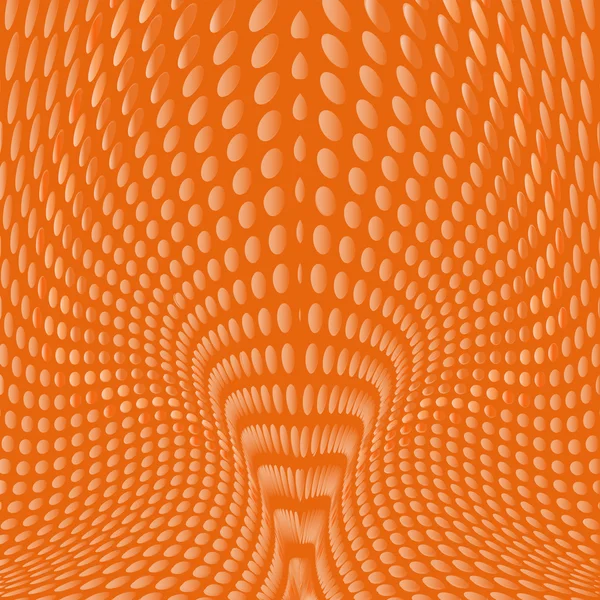 オレンジ色の設計の抽象的なベクトル — ストックベクタ