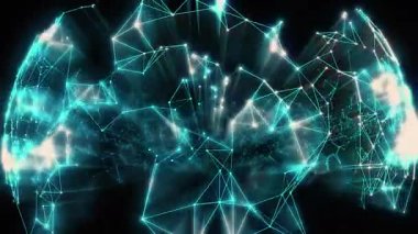 Teknoloji Soyut Arkaplan Parçacığı, Grafik Arkaplan