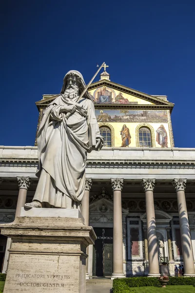 St. paul außerhalb der mauern Stockbild