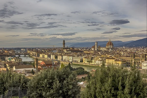 Panoramatické Florencie — Stock fotografie