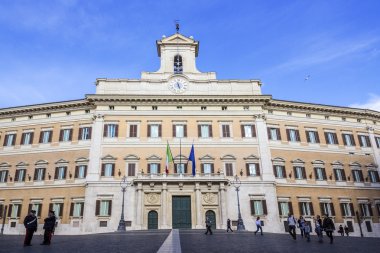 Montecitorio, the Italian Parliament clipart