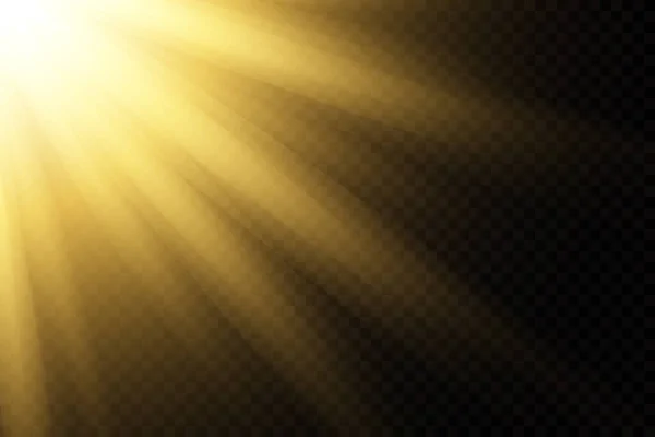 Réglez Effet Lumineux Lumineux Avec Des Étincelles Blanches Des Étoiles — Image vectorielle