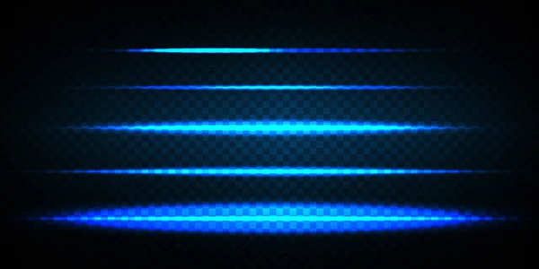 Effet Lumineux Étoile Lumineuse Lumière Éclate Sur Fond Transparent Soleil — Image vectorielle