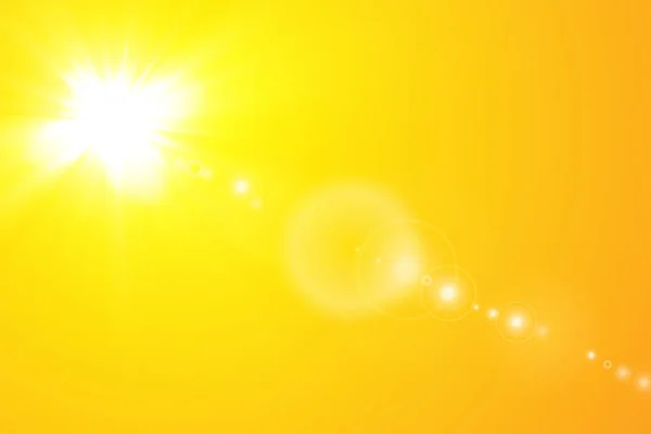 Vector Transparentes Sonnenlicht Spezielle Linse Flare Lichteffekt Sonnenblitz Mit Strahlen — Stockvektor