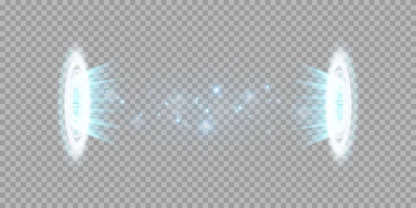 Векторна Біла Блискуча Хвиля Абстрактна Ілюстрація Сліди Пилу Білої Зірки — стоковий вектор