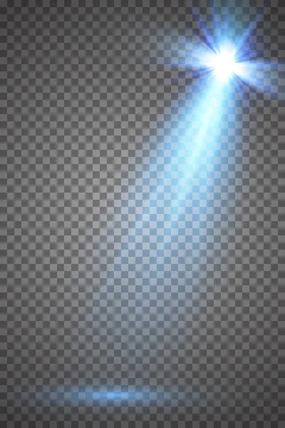 Διανυσματικά Φώτα Σκηνή Εφέ Φωτός Λάμψη Εφέ Φωτός Εικονογράφηση Διάνυσμα — Διανυσματικό Αρχείο