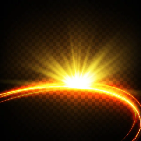Lumière Étoile Png Lumière Soleil Png Lumière Éclair Png Illustrateur — Image vectorielle
