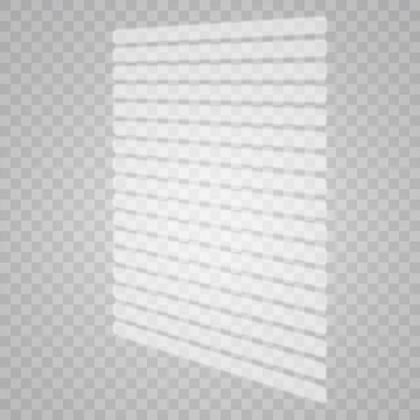 Efecto Sombra Superpuesta Ventana Superposición Transparente Persianas Sombra Efecto Luz — Archivo Imágenes Vectoriales