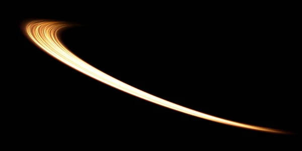 Lichtgevende Witte Snelheidslijnen Licht Gloeiend Effect Abstracte Bewegingslijnen Lichtspoor Golf — Stockvector