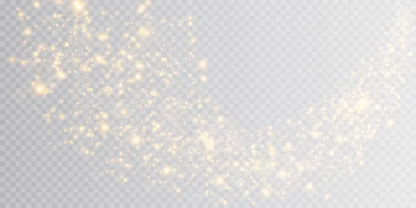 Beyaz Png Toz Işığı Bokeh Işıkları Arka Planı Etkiler Parlayan — Stok Vektör