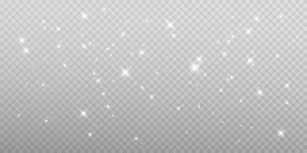 Белый свет пыли png. Эффект световых эффектов Боке. Рождественский фон сияющей пыли Рождество светящийся свет Bokeh конфетти и фактура наложения искры для вашего дизайна
