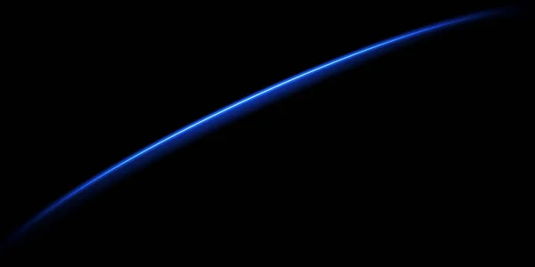 Líneas Luminosas Abstractas Movimiento Velocidad Azul Efecto Luminoso Diario Luz — Archivo Imágenes Vectoriales