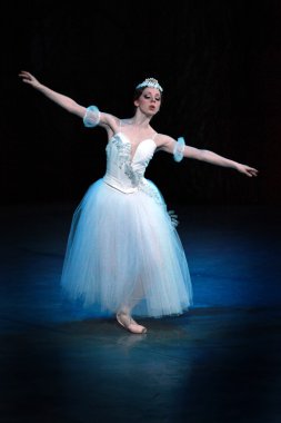 prague state opera teatre. Bale topluluğu giselle, prague, Çek Cumhuriyeti, 6 Nisan 2011 sunar.