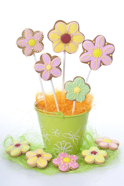 Easter traditional Gingerbread cookies — Stock Photo, Image