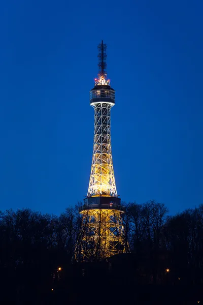 Czech Republic, Prague, Petrin Eifel Tower — Stock Photo, Image