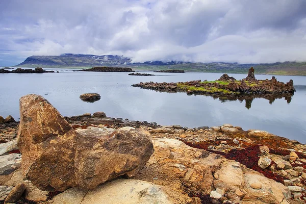 Zárjuk le a westfjords, Izland-öböl, — Stock Fotó