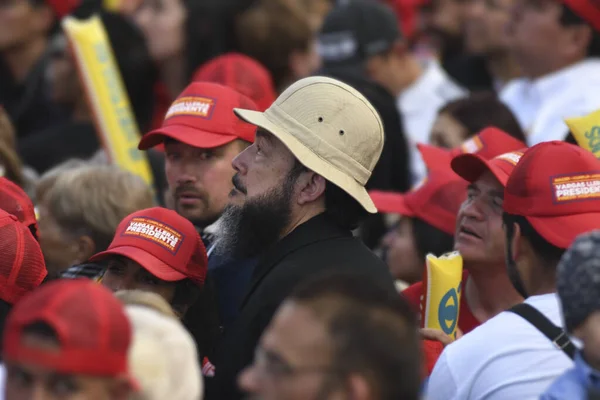 Homme Une Manifestation Portant Chapeau — Photo