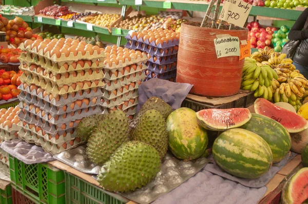 Fruit Egg Supermarket Foreground — Stock Photo, Image